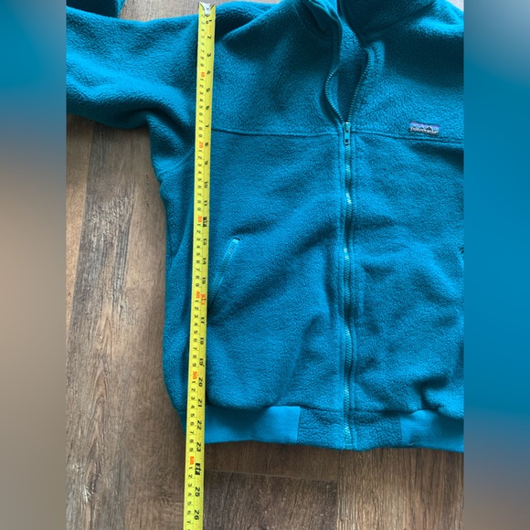 Vintage Patagonia fleece jacket / Teal / size: M - Picture 9 of 9